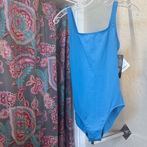 Tank Leotard with cross cross back detail